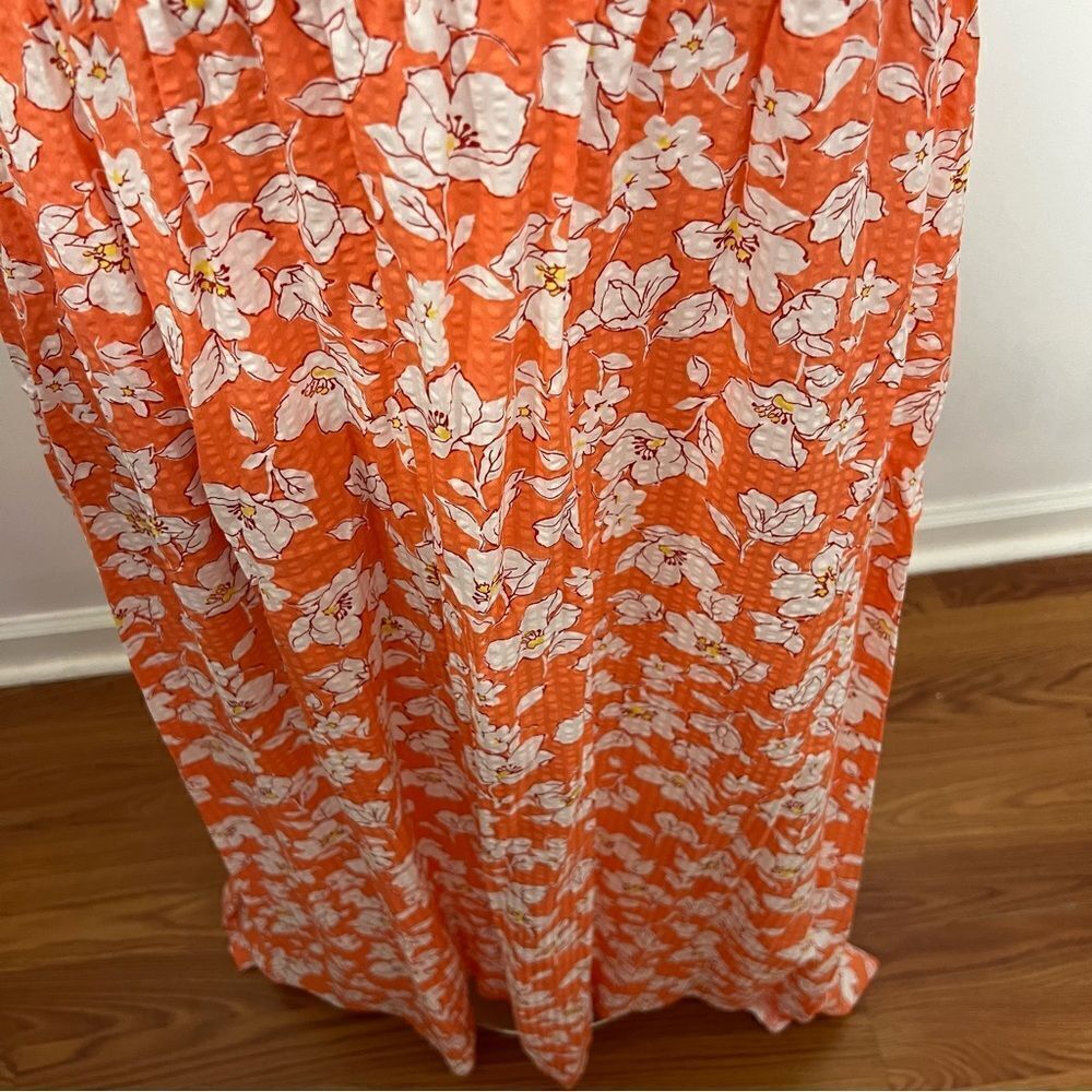 NWT Draper James Peach Sleeveless Cottagecore High/Low Maxi Dress - XXL - Picture 6 of 15